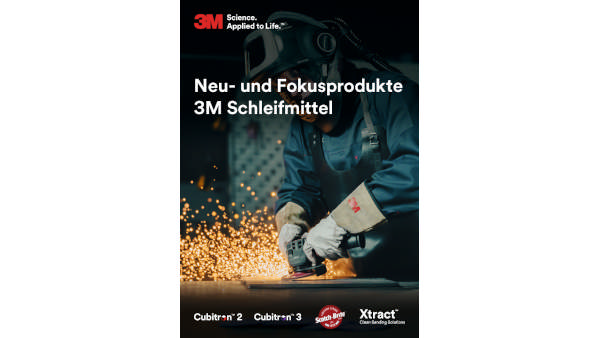 3M Schleifmittel Neu- und Fokusprodukte