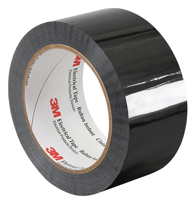 3M 1350F 1-mil black tape