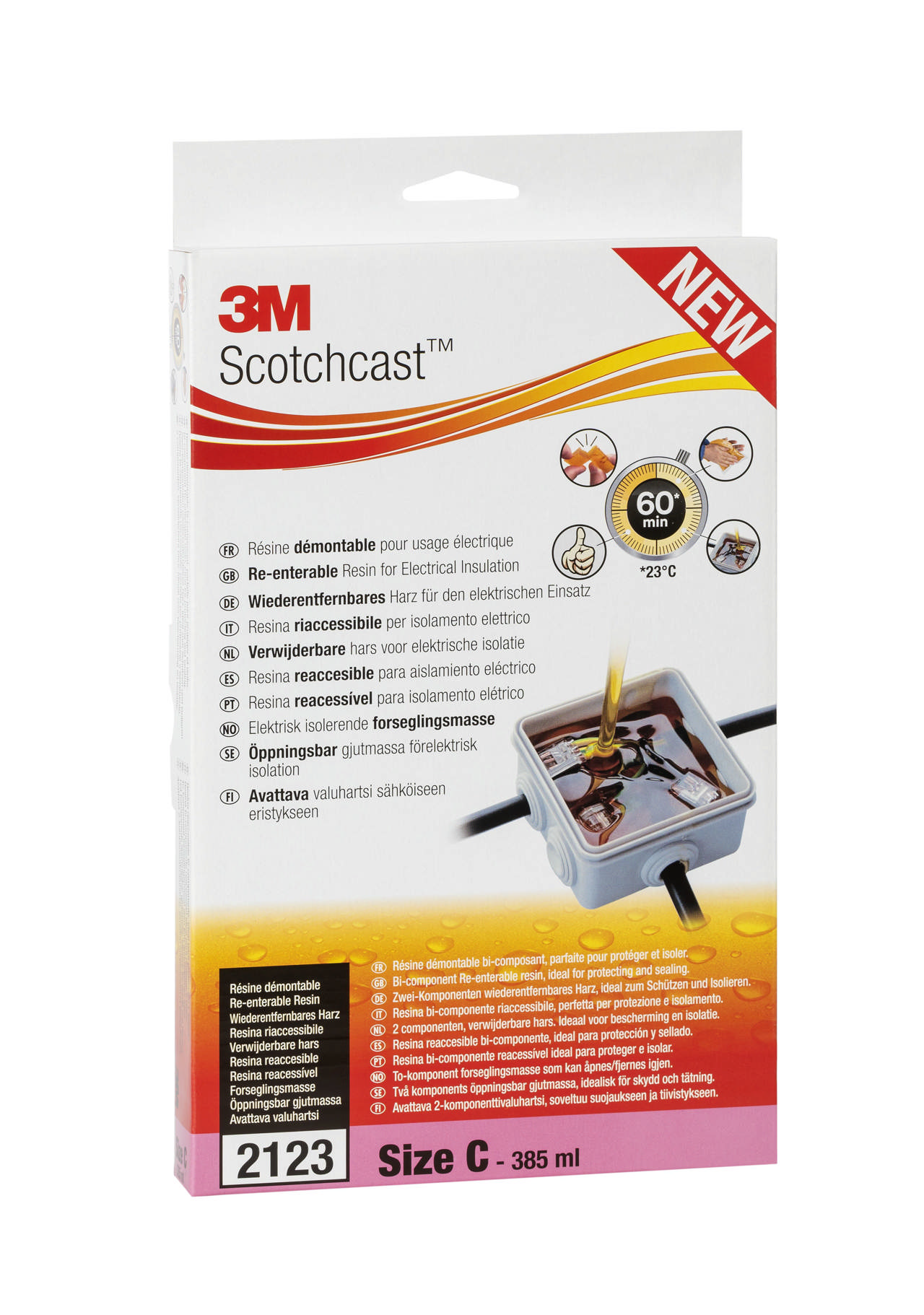 3M Scotchcast Removable Cable Resin 2123C