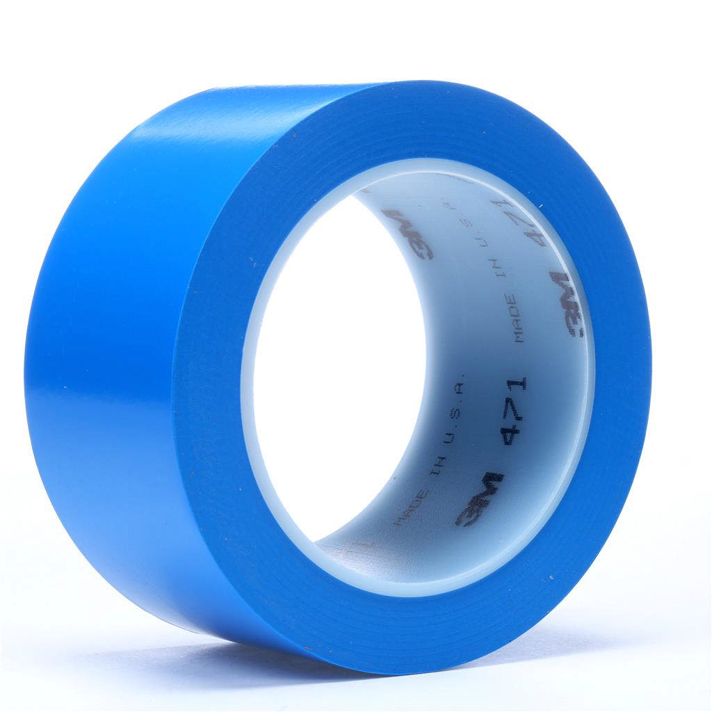 Weich-PVC-Klebeband 471F blau
