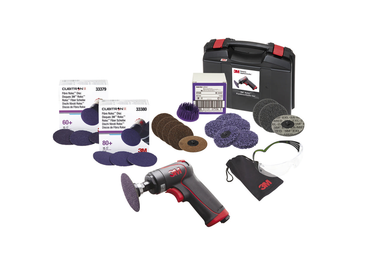 3M Roloc Random Orbital Sander Set