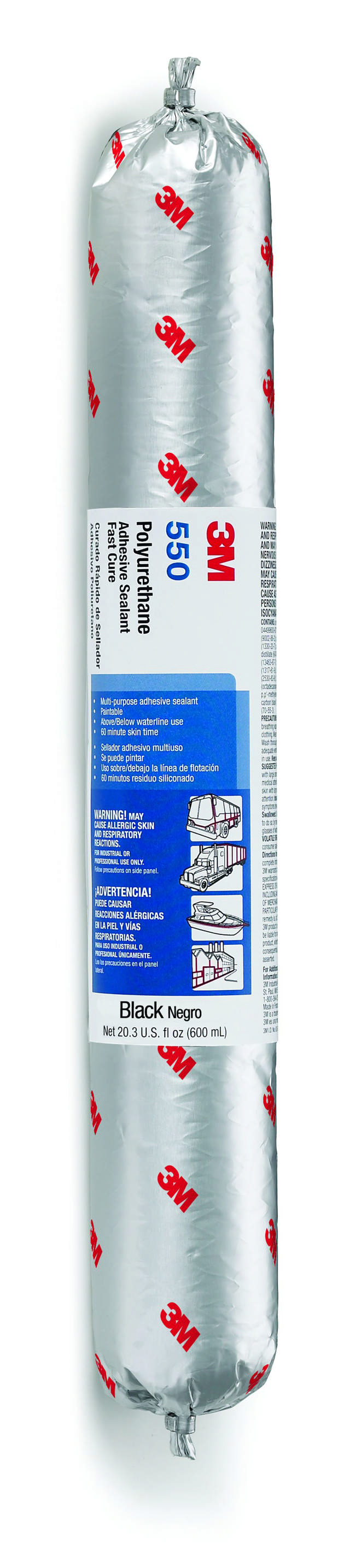 3M Polyurethane 550FC black