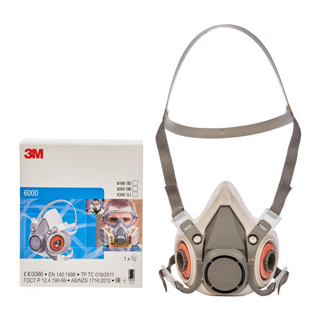 3M Half Mask 6100 