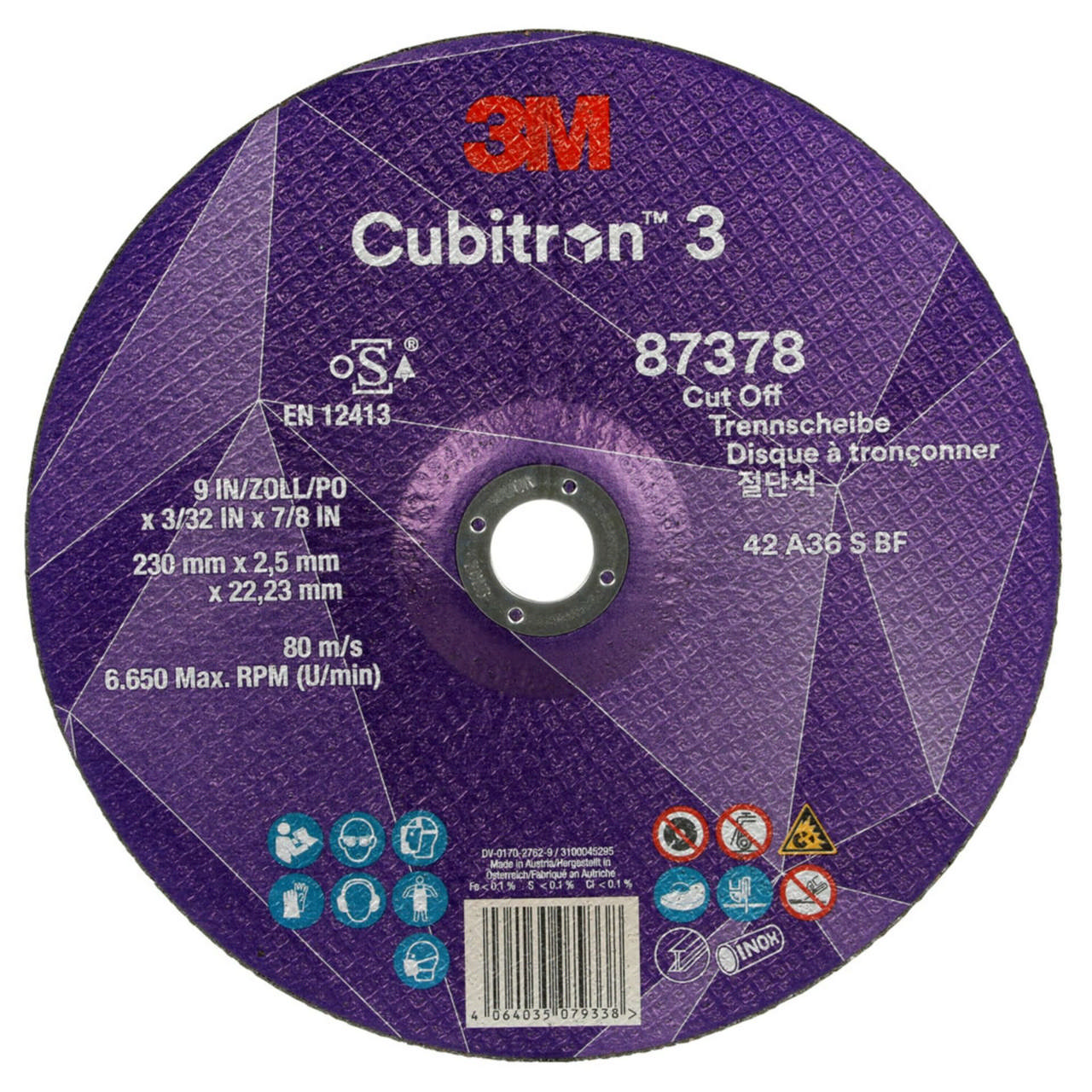 3M-Trennscheibe Cubitron III