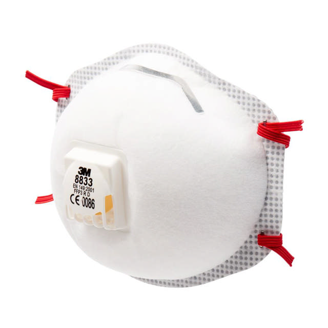 3M Atemschutzmaske 8833 FFP3 