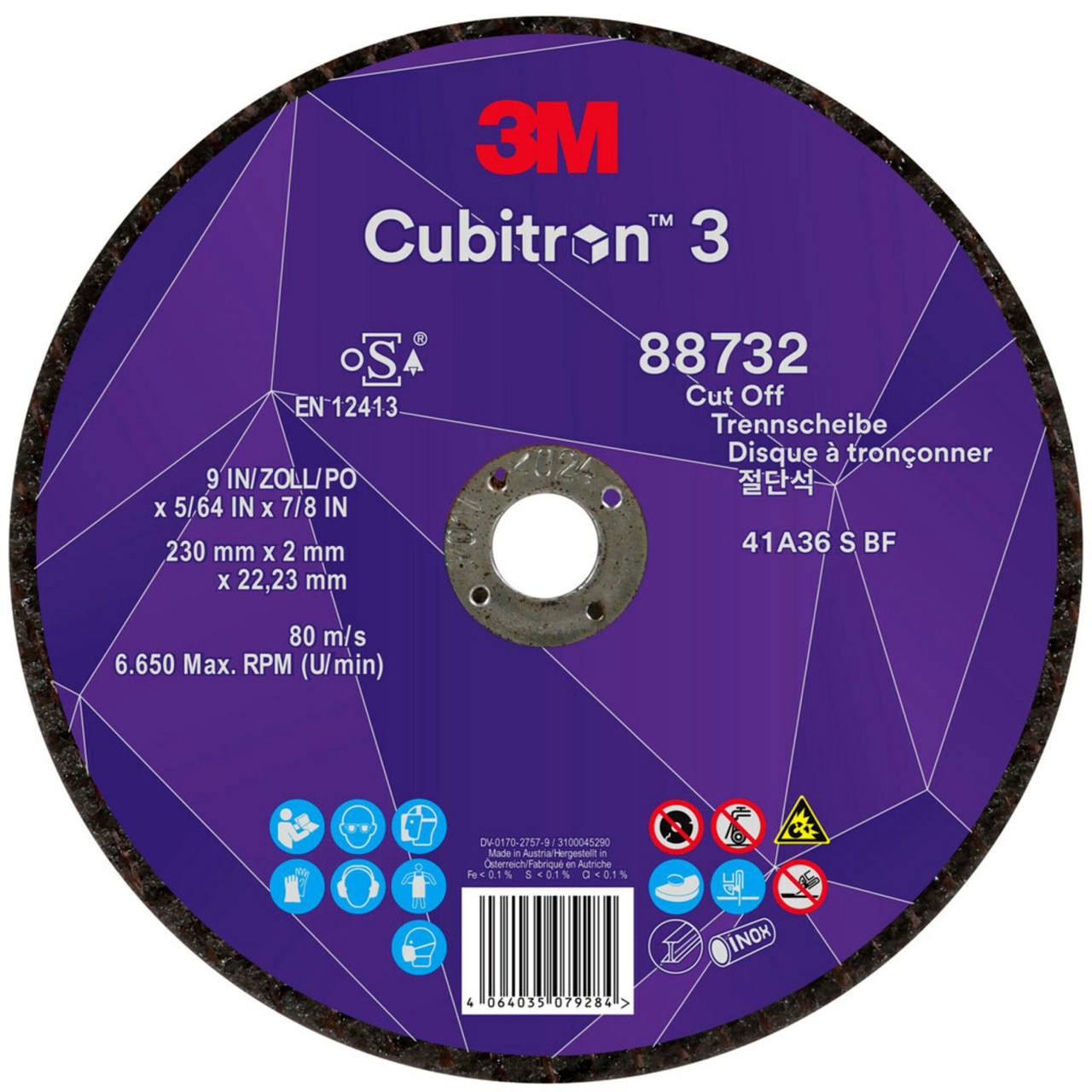 3M-Trennscheibe Cubitron III