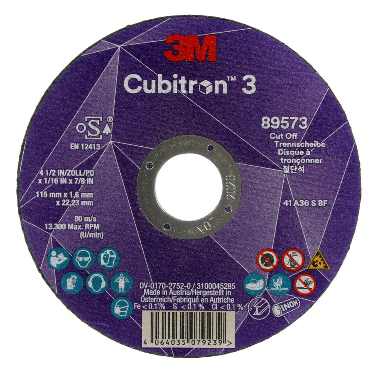 3M-Trennscheibe Cubitron III