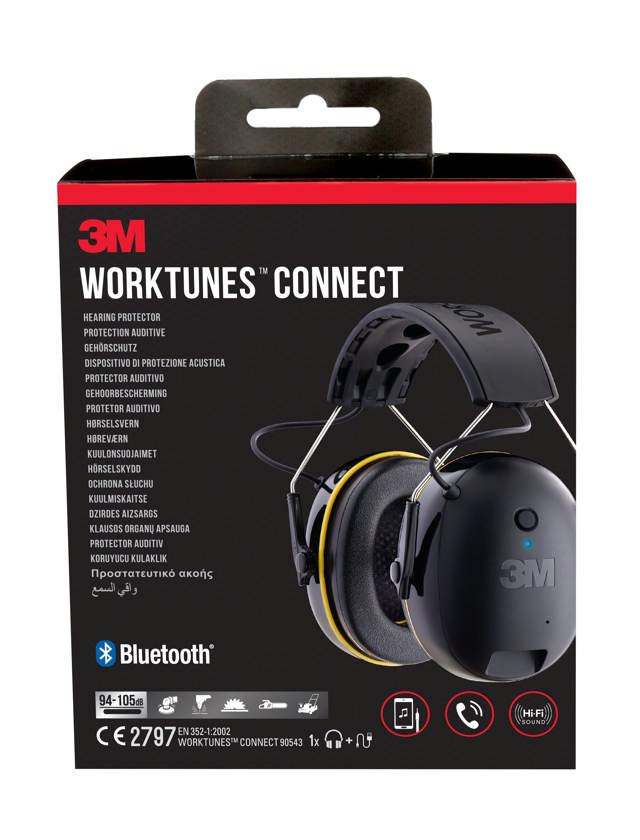 3M WorkTunes Gehörschutz mit Bluetooth