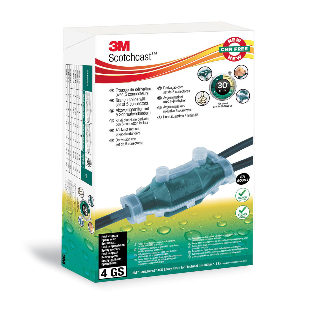 3M™ Scotchcast Casting Resin Branch Kit