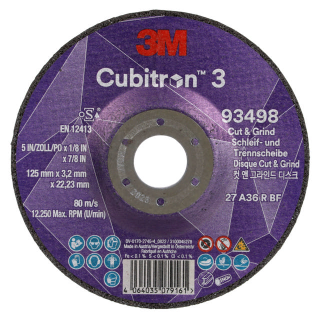 3M Cubitron III Roughing Disc