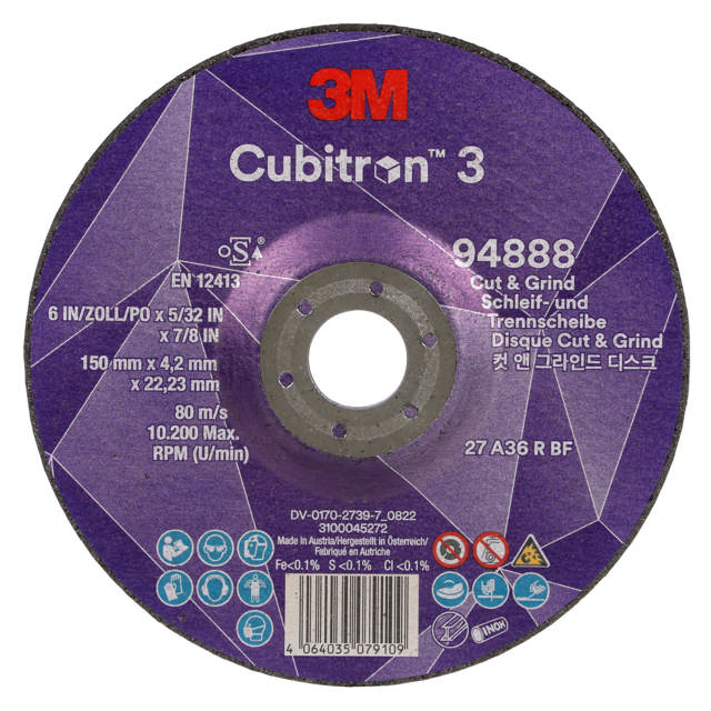 3M-Schruppscheibe Cubitron III