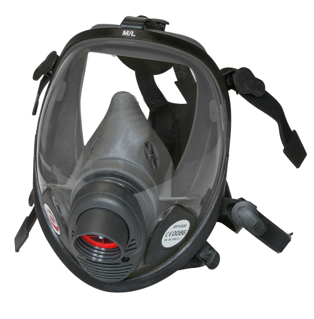 3M FF-602F Full-Face Mask with Filter Connection