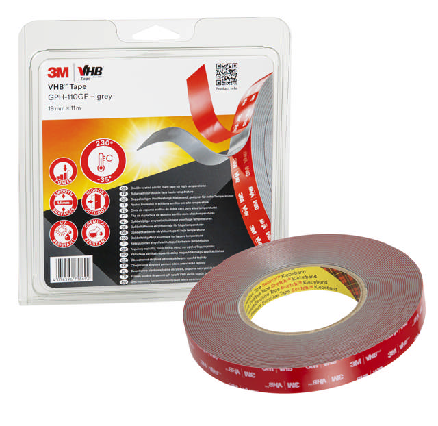 3M™ VHB™ Klebeband GPH-110GF, Grau