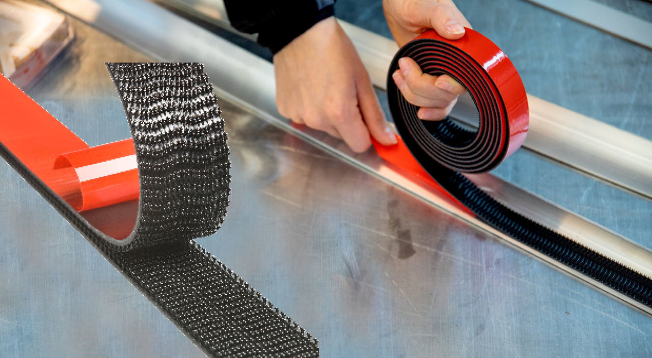 Dual Lock hook-and-loop fastener