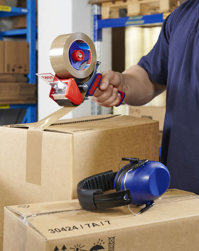 tesa Low-Noise Packaging Tape Dispenser 6500