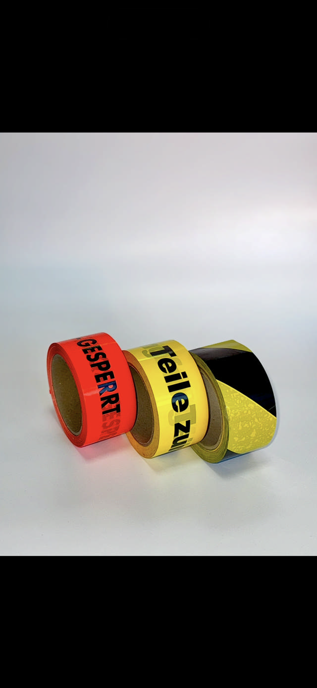 1-farbig bedruckbares Klebeband