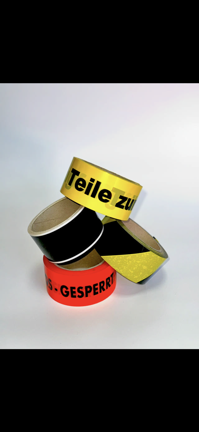 1-farbig bedruckbares Klebeband